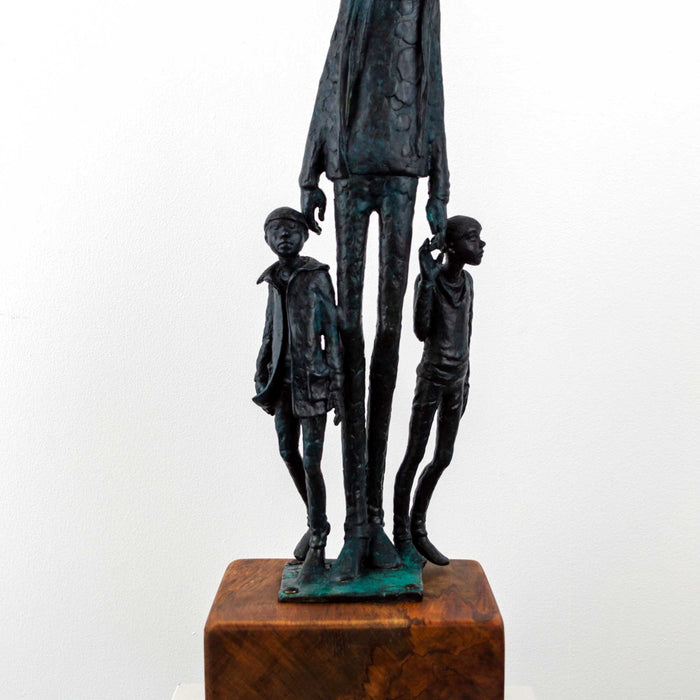 Alison Erickson - Man and Two Boys ‘He’ll be right’