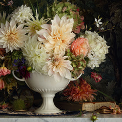 Load image into Gallery viewer, Dahlias, roses and hydrangeas
