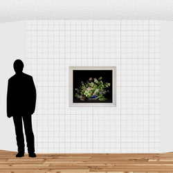 Load image into Gallery viewer, Hellebores in a blue and white dish
