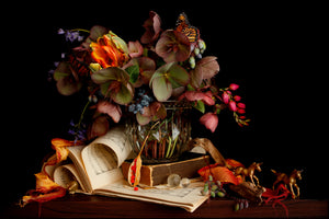 Still Life with Flowers and Fidelio