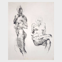 Load image into Gallery viewer, Figure Study - Pair of Figures
