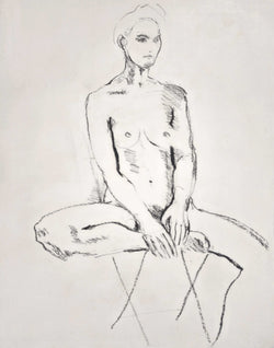 Load image into Gallery viewer, Figure Study - Seated Woman
