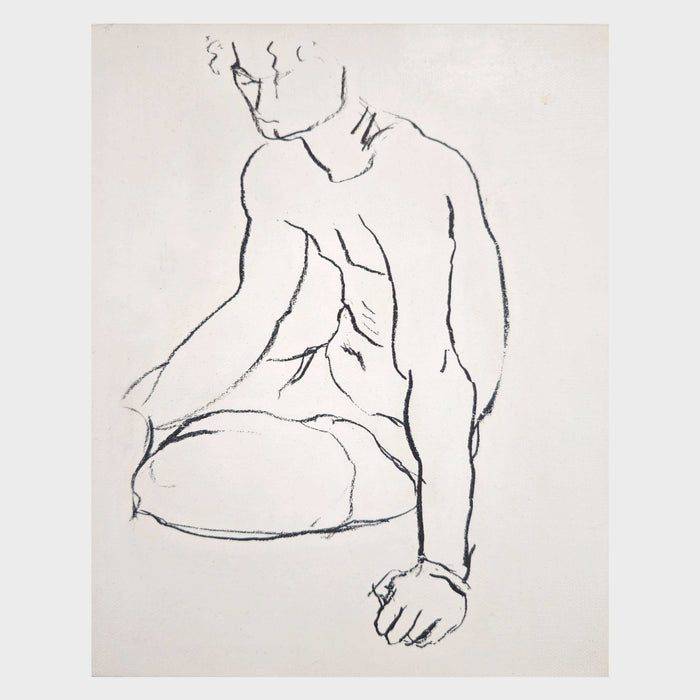 Figure Study - Sitting Man