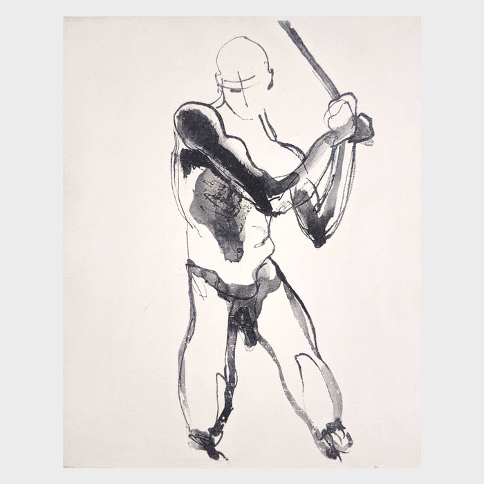 Figure Study - Swinging Bat