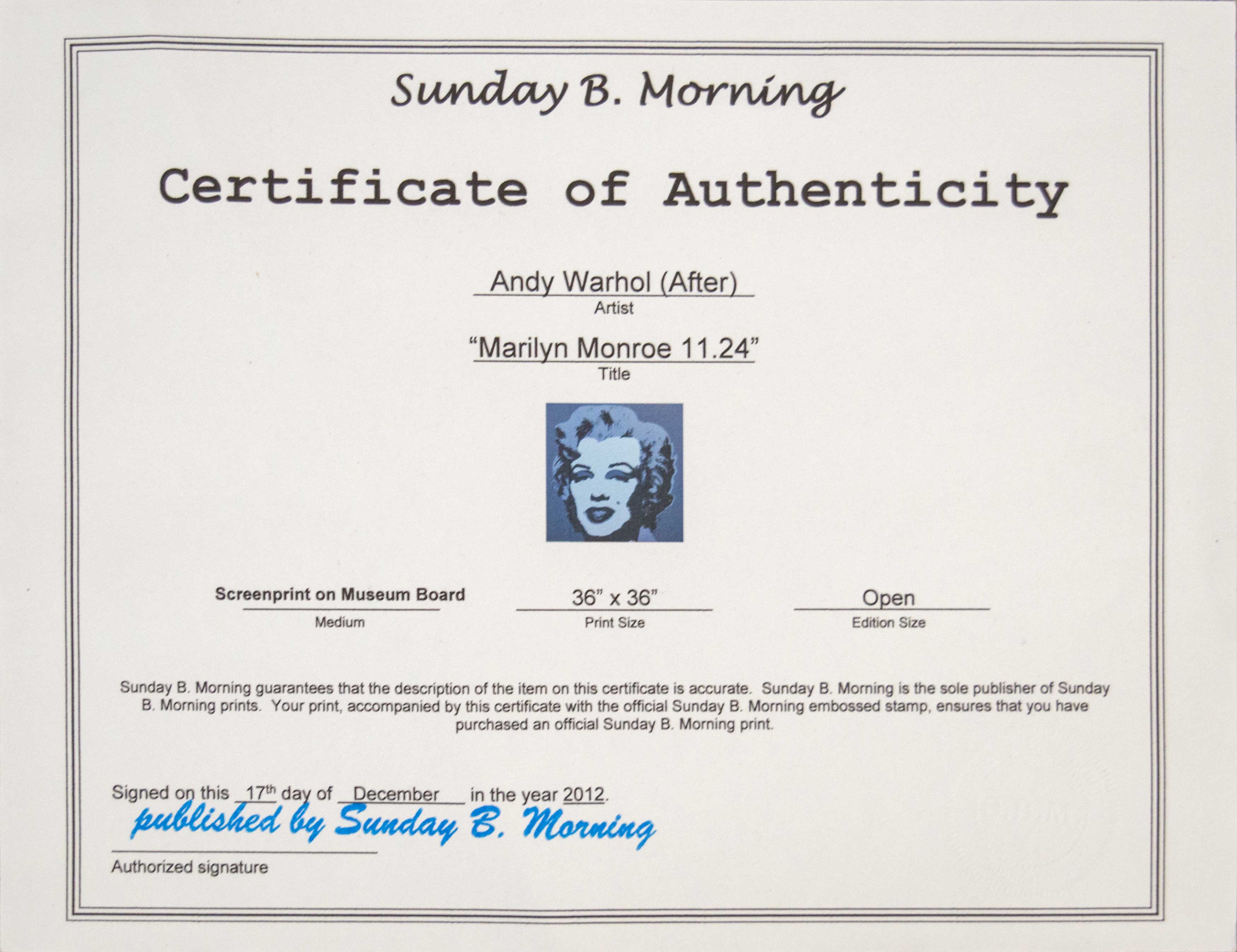 Marilyn Monroe 11.24