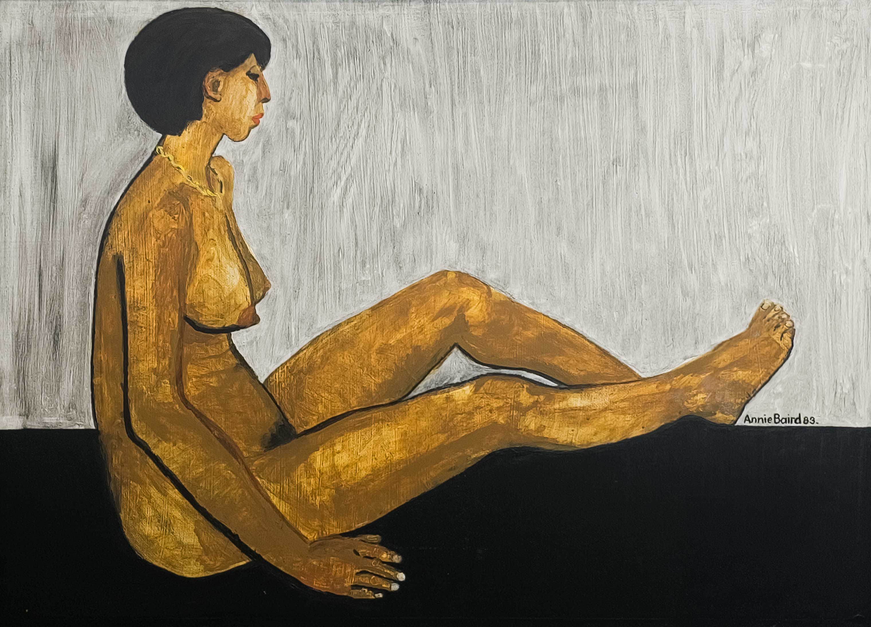 Untitled - Nude, sitting