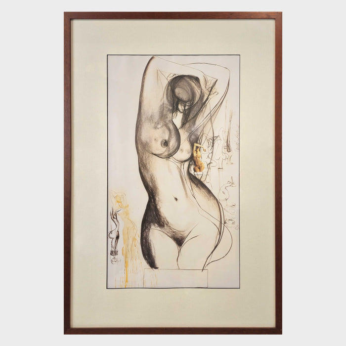 Nude Study for Large Wood Carving