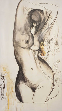 Load image into Gallery viewer, Nude Study for Large Wood Carving
