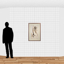 Load image into Gallery viewer, Nude Study for Large Wood Carving
