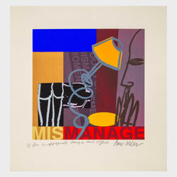 Load image into Gallery viewer, Room for Mismanagement, an Inappropriate Designer Desk Object
