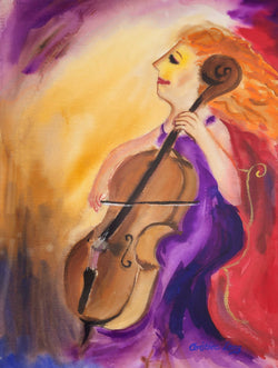 Load image into Gallery viewer, Cello Player
