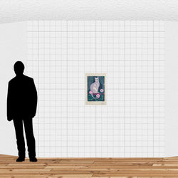 Load image into Gallery viewer, White Cat &amp; Poppies

