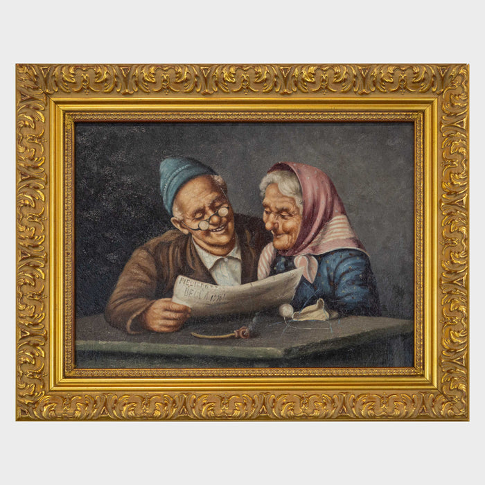 Reading the Newspaper