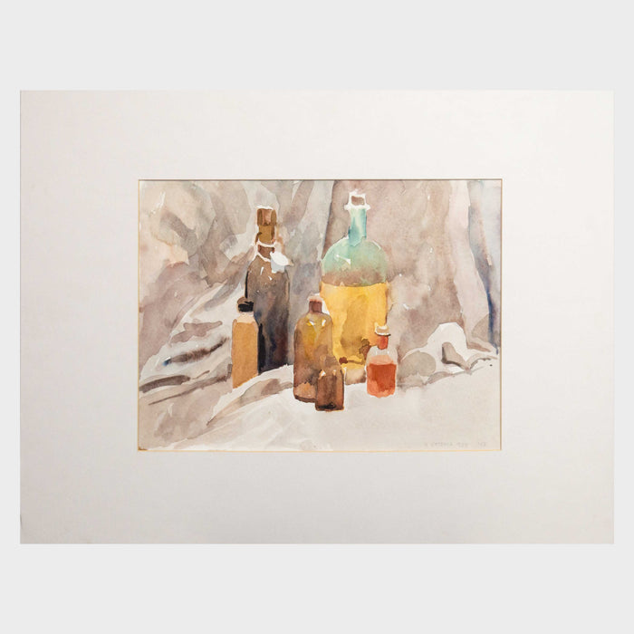 Still Life with Bottles