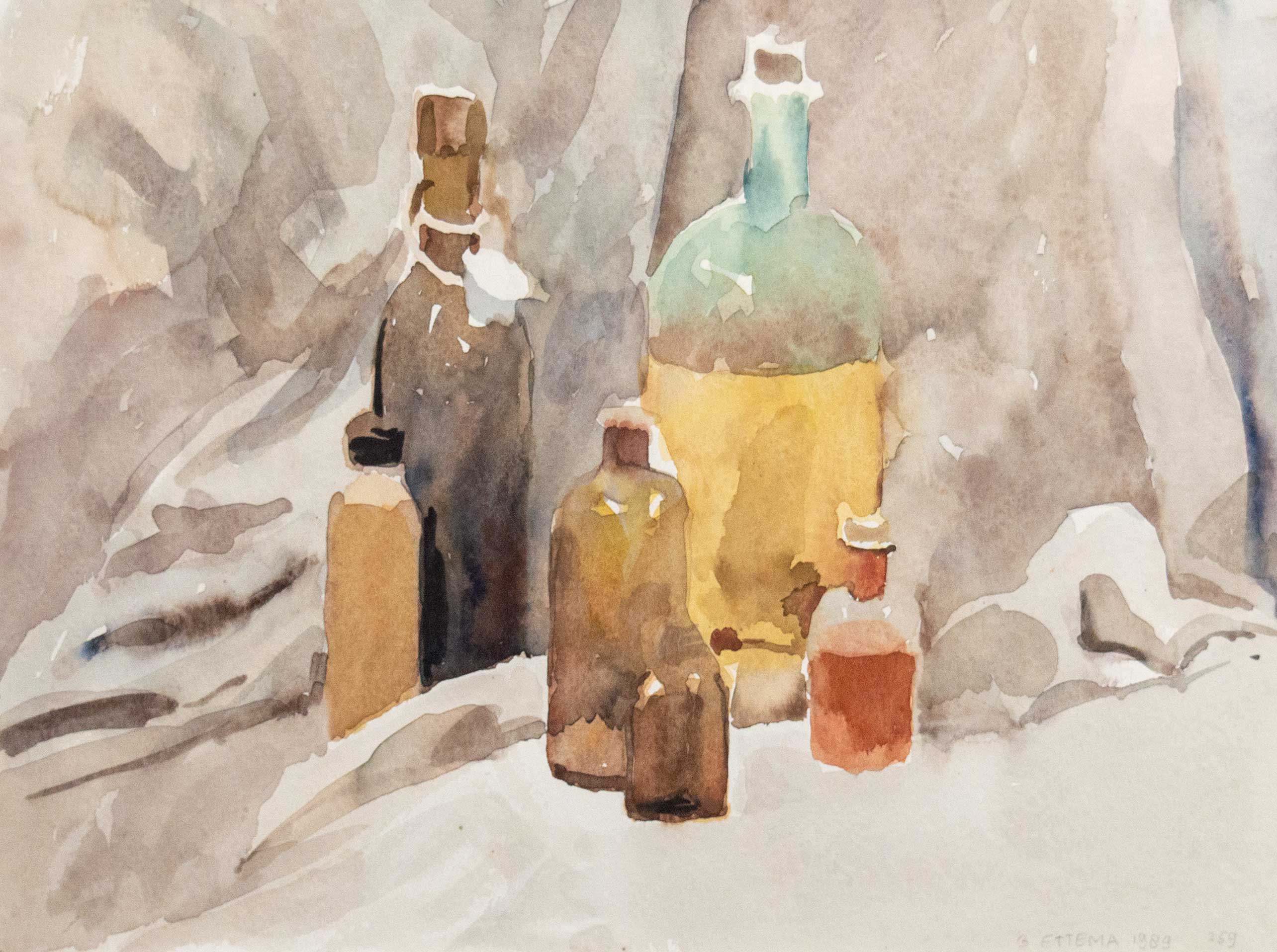 Still Life with Bottles