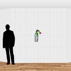 Load image into Gallery viewer, Geraniums in a Milk Bottle
