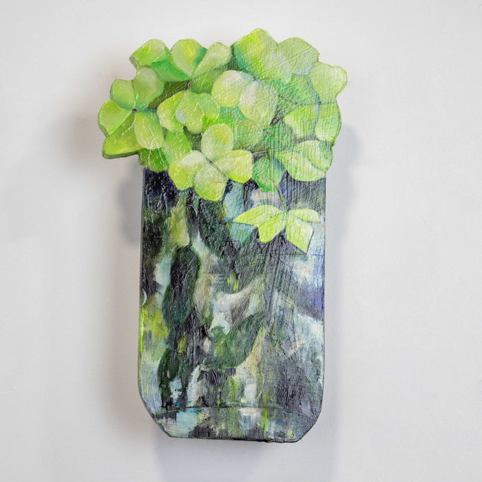 Green Hydrangea in Vase