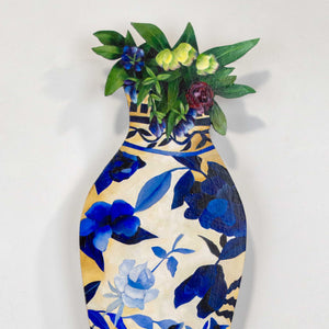 Vase with Garden Flowers