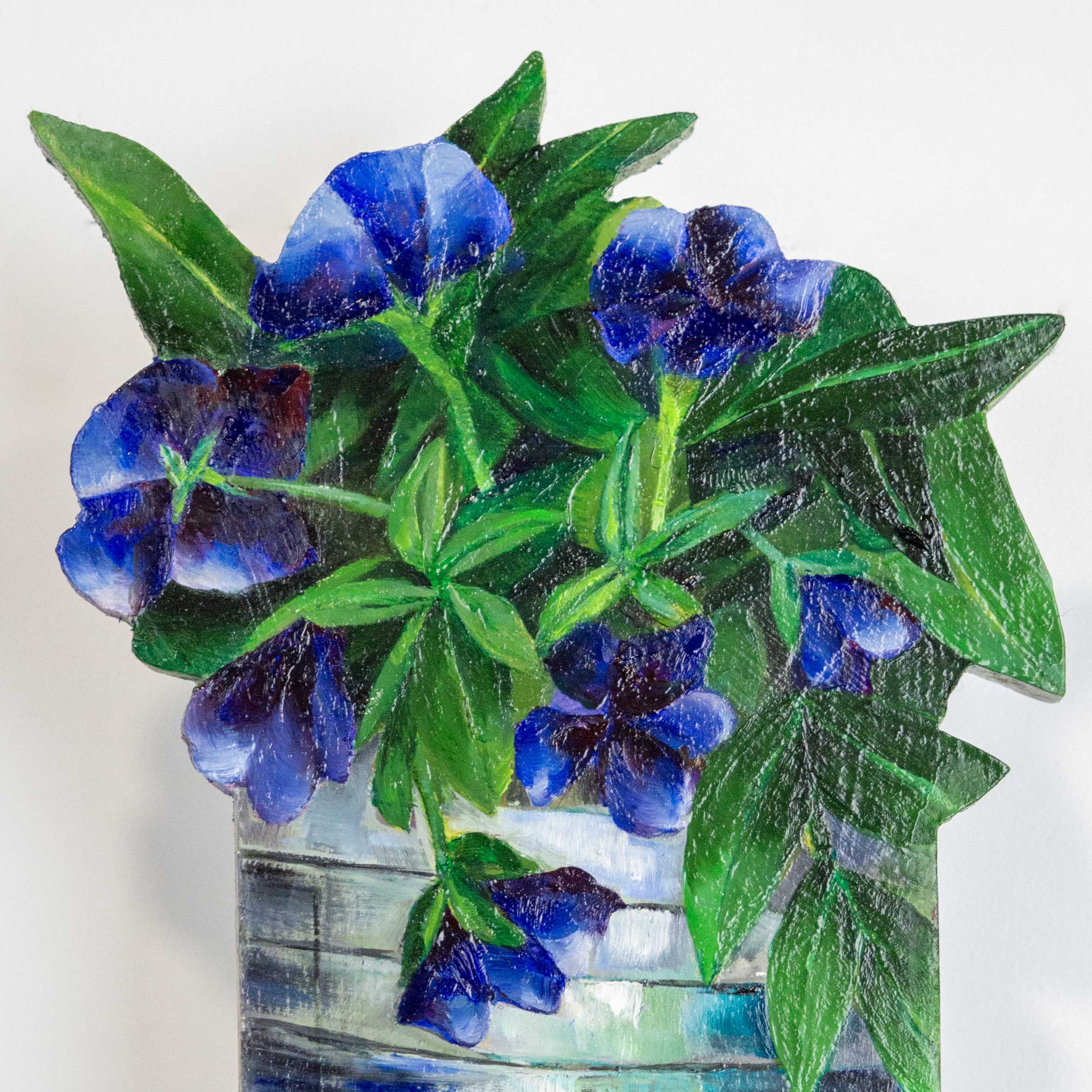 Violets in Can