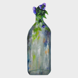 Load image into Gallery viewer, Violets in a Milk Bottle
