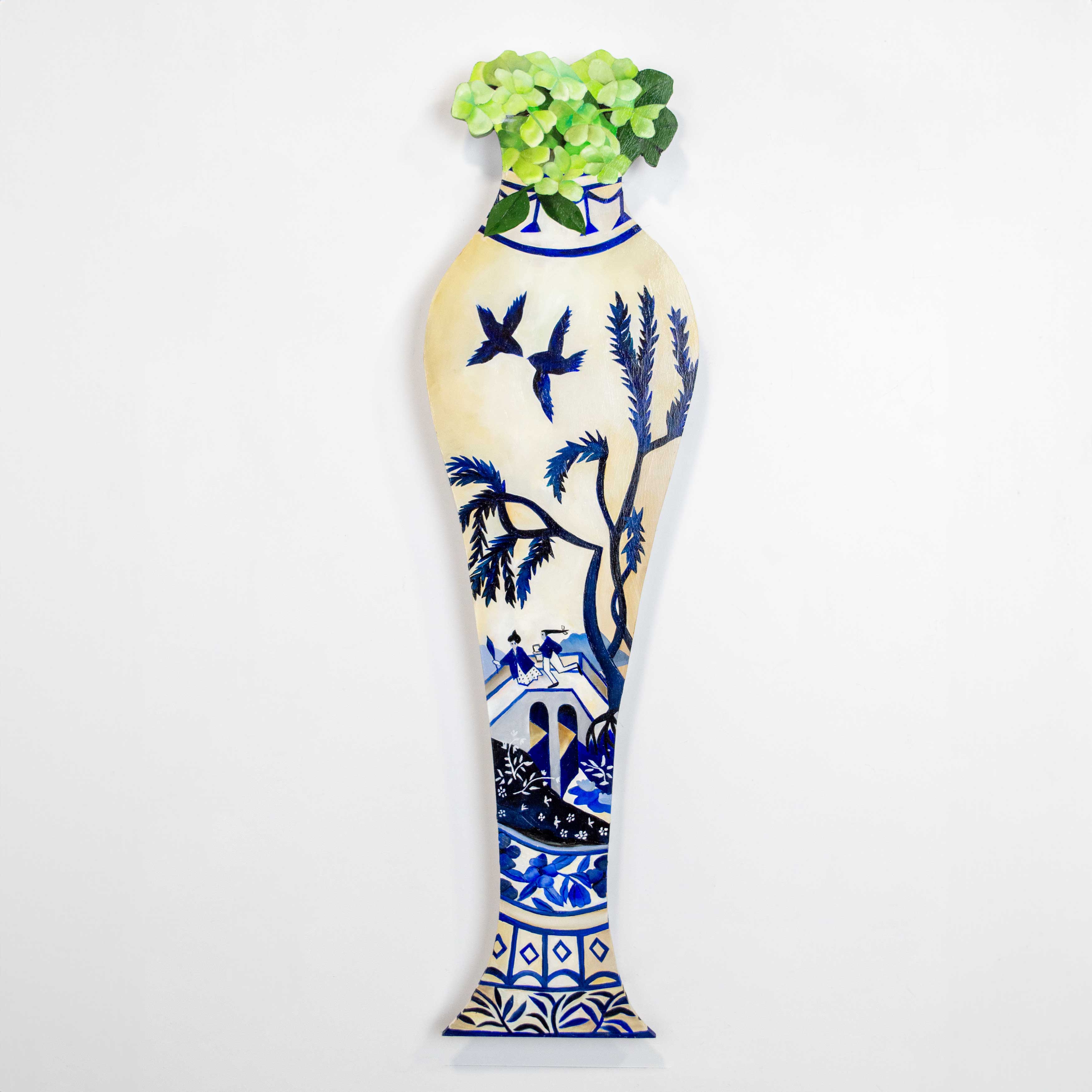 Willow Pattern Vase II