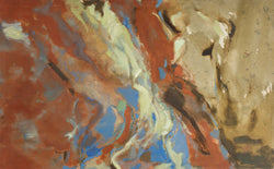 Load image into Gallery viewer, Untitled (Terracotta &amp; Blue I)
