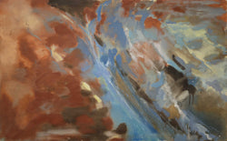 Load image into Gallery viewer, Untitled (Terracotta &amp; Blue II)
