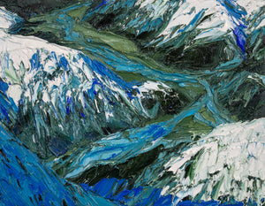 Overlooking Ramsay Glacier