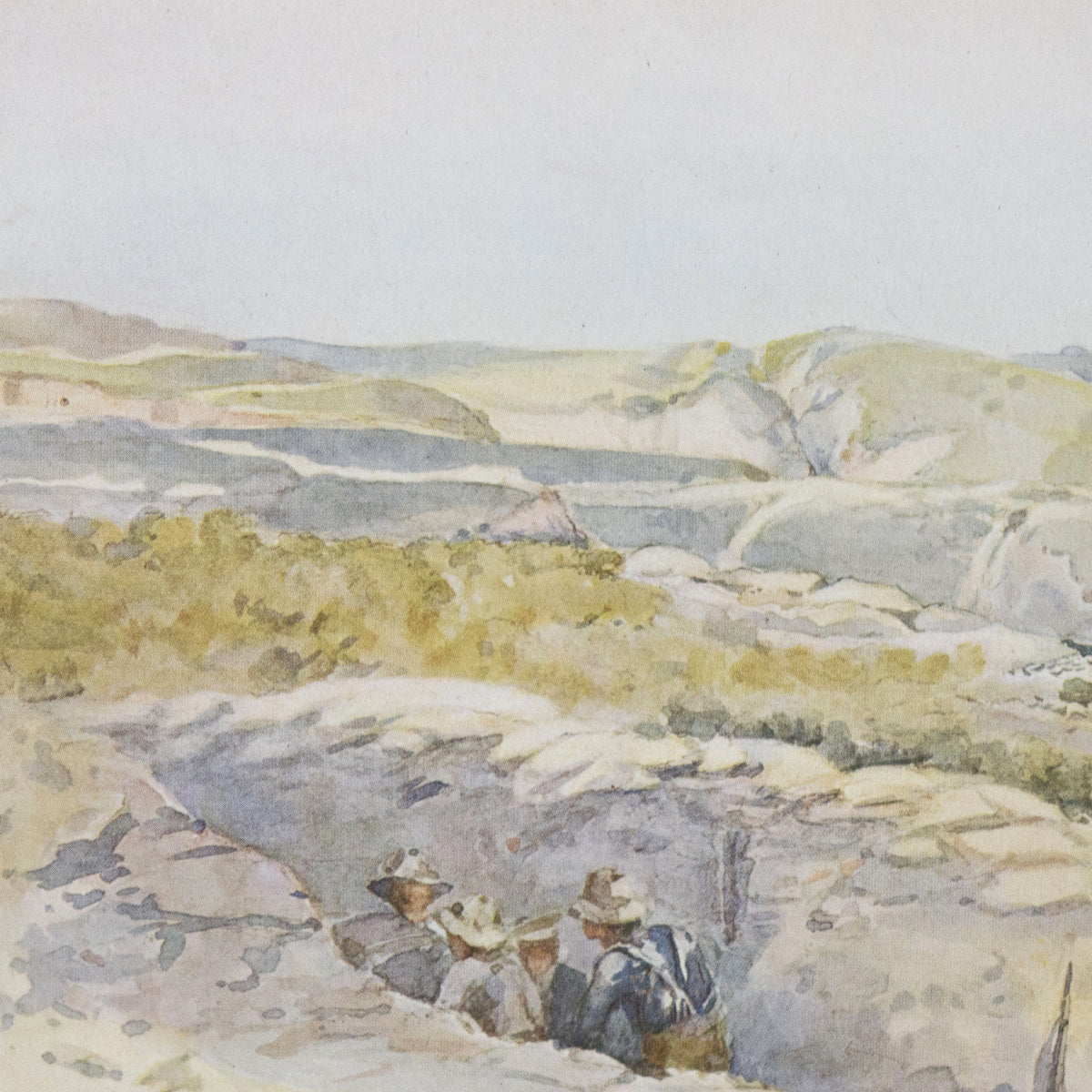 Views of Gallipoli - Turk Entrenched Positions – NZ artbroker