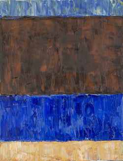 Load image into Gallery viewer, Plain Song: Small Study - Blue &amp; Brown
