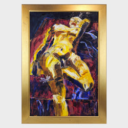 Load image into Gallery viewer, Reclining Nude with Dragonfly
