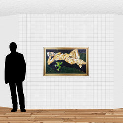 Load image into Gallery viewer, Reclining Nude with Frog
