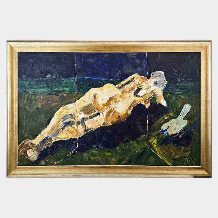 Reclining Nude with Kōkako
