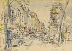 Load image into Gallery viewer, Untitled (Paris Street Scene)
