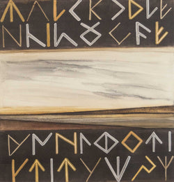 Load image into Gallery viewer, Protection Work, Lake Mahinerangi, Runes
