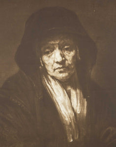 Old woman in an Armchair