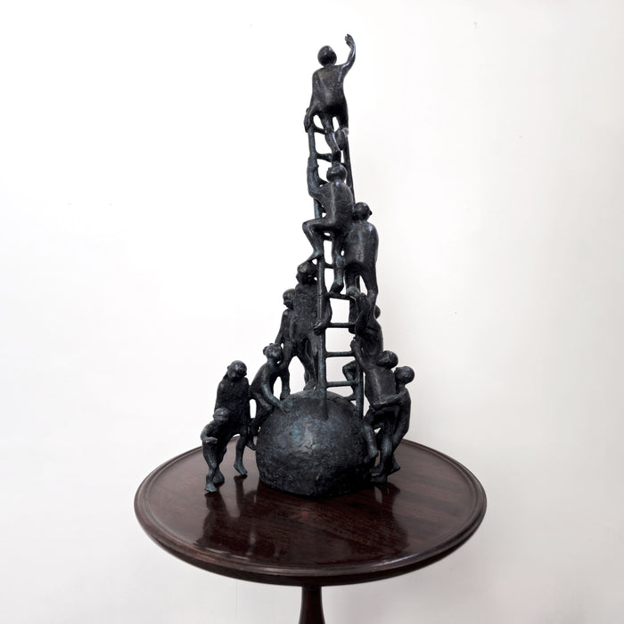 Untitled (Figures on a Ladder)