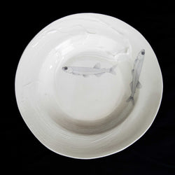 Load image into Gallery viewer, Fish Plate - Porcelain
