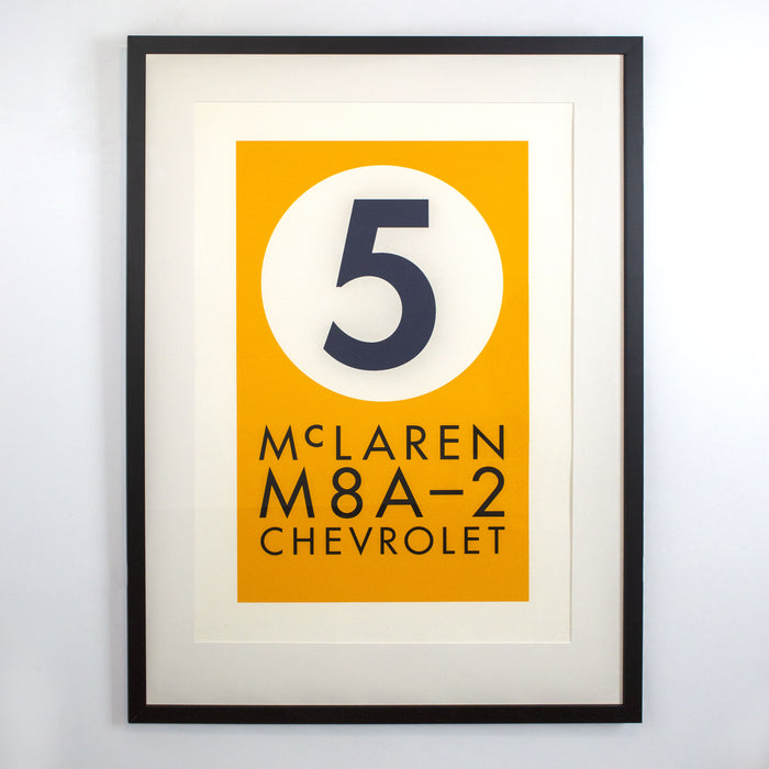 Paying Tribute #5. McLaren M8A-2