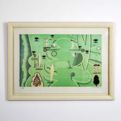 Load image into Gallery viewer, Untitled - Abstract In Green
