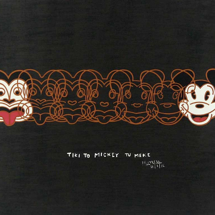 DETAIL: Dick Frizzell - Mickey To Tiki (Reversed)