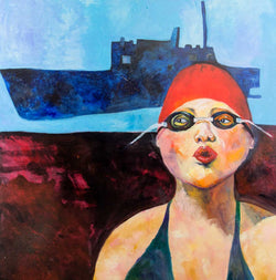 Load image into Gallery viewer, DETAIL: Jacqui Gibbs Chamberlain - Float My Boat II

