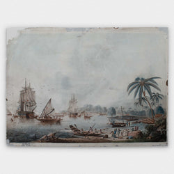 Load image into Gallery viewer, View of Morea, One of the Friendly Islands of the South Seas
