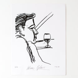 Load image into Gallery viewer, Michael Smither - Wine Glass
