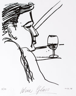 Load image into Gallery viewer, DETAIL: Michael Smither - Wine Glass

