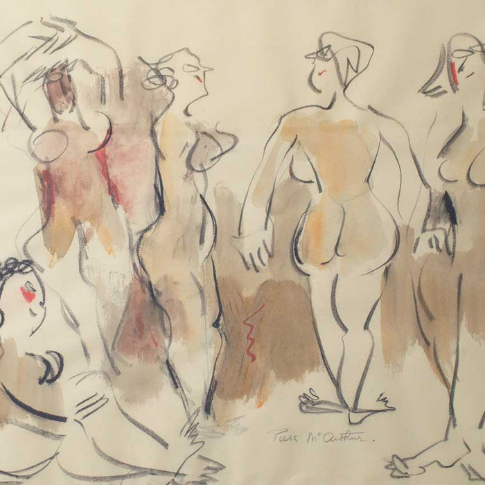 DETAIL: Piera McArthur - Nude Figure Study