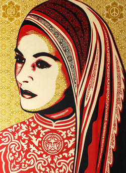 Load image into Gallery viewer, DETAIL: Shepard Fairey - Peace Woman
