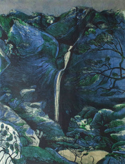 Load image into Gallery viewer, DETAIL: Stanley Palmer - Waterfall, Karekare
