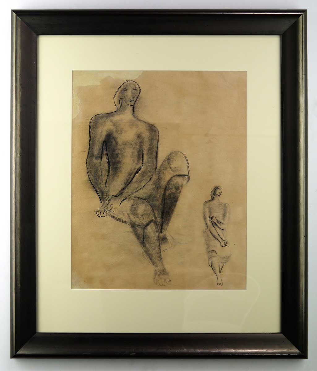 Ted Bullmore - Untitled Figure Study