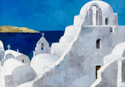 Load image into Gallery viewer, DETAIL: Tom Esplin - The Old Chapel, Mykonos
